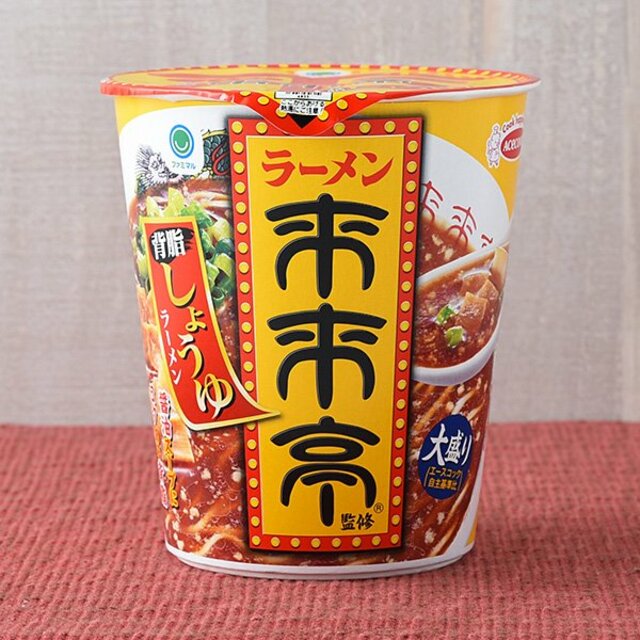 『来々亭』のカップ麺　※ファミリーマートHPより